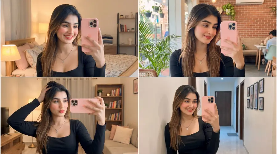 Instagram Selfie preset examples